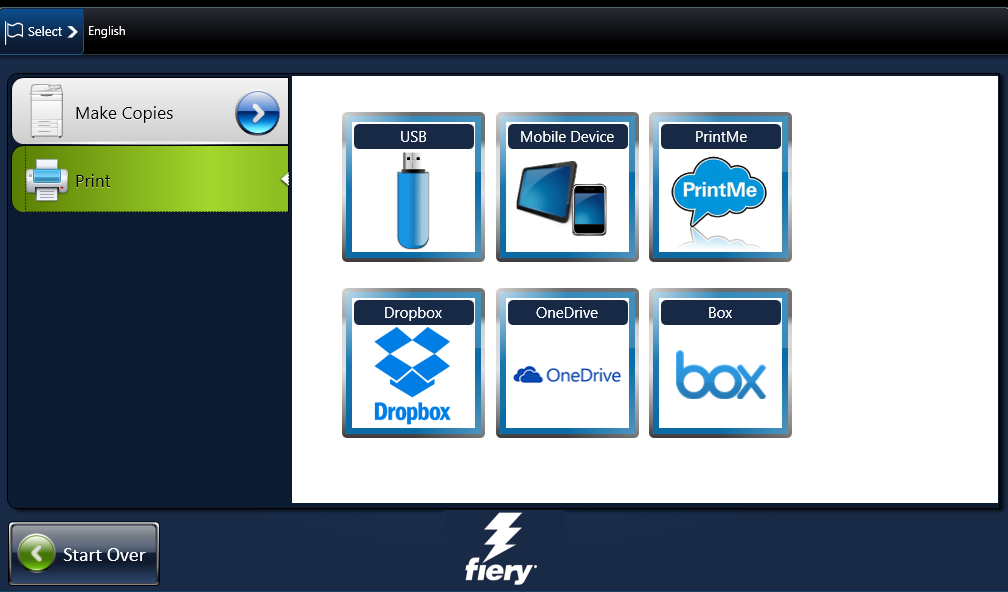 Step 2: Select the file source