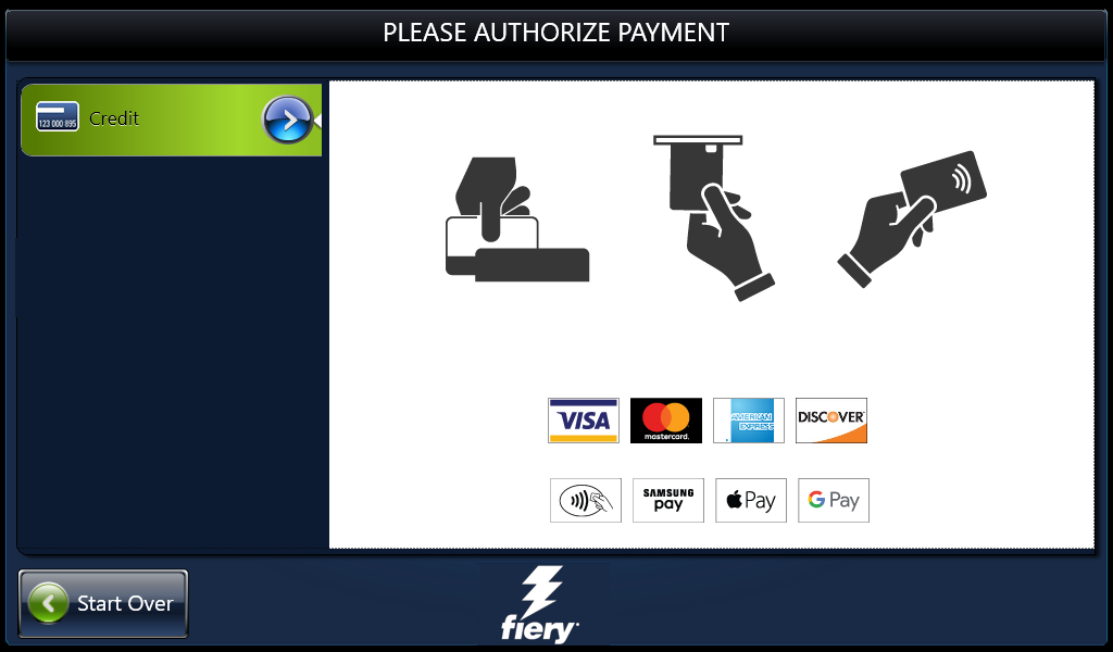 Step 5: Authorize payment
