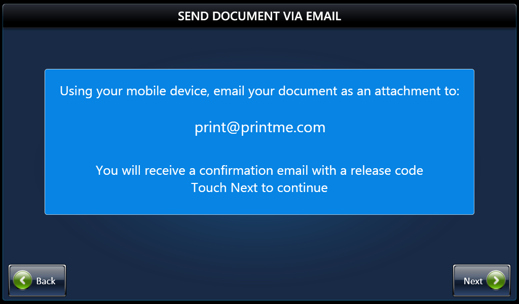 <strong><strong>Step 6: Send document via e-mail</strong></strong>