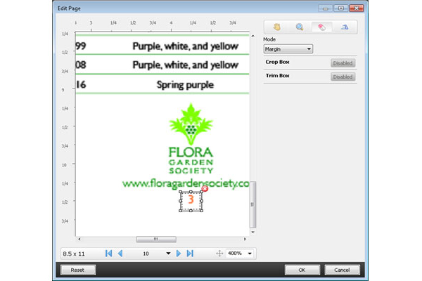 Step 6: Remove old page numbers