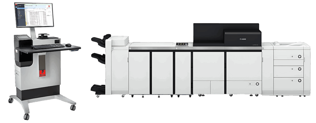 Canon imagePRESS V1350 and Fiery DFE