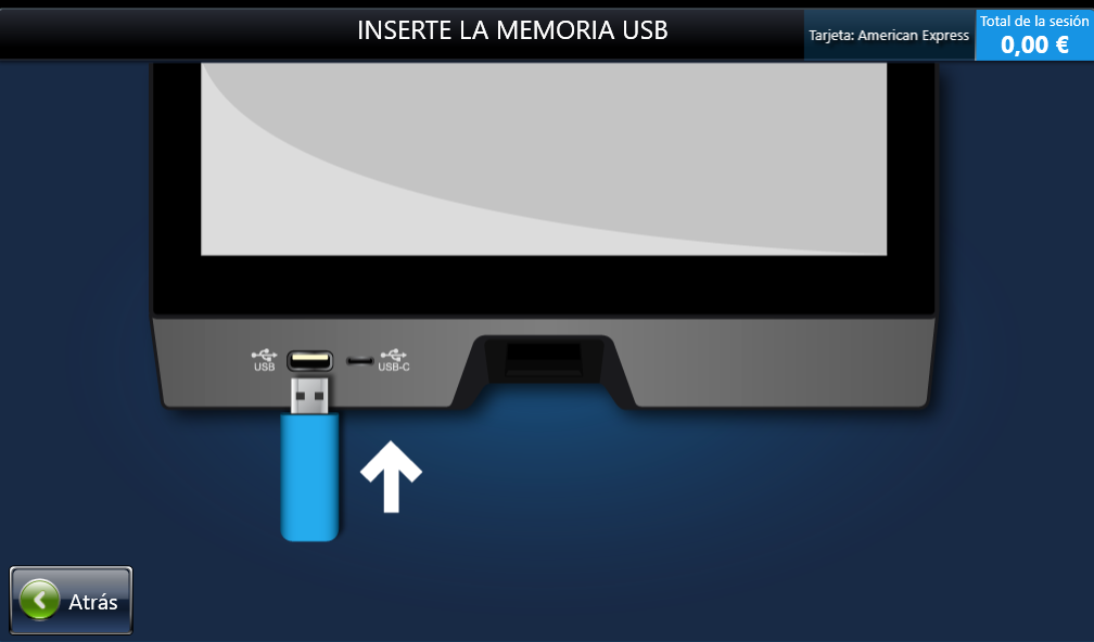 Paso 4: Introducir memoria USB