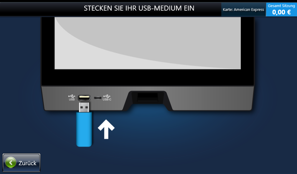 Schritt 4: USB-Speichermedium anschließen