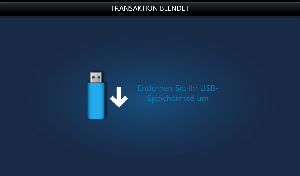 <strong>Schritt 17: USB-Speichermedium abziehen</strong>